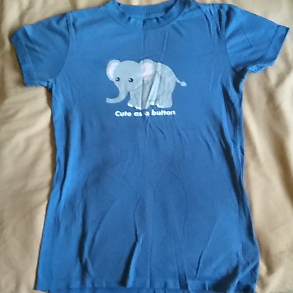 Cute as a button tee